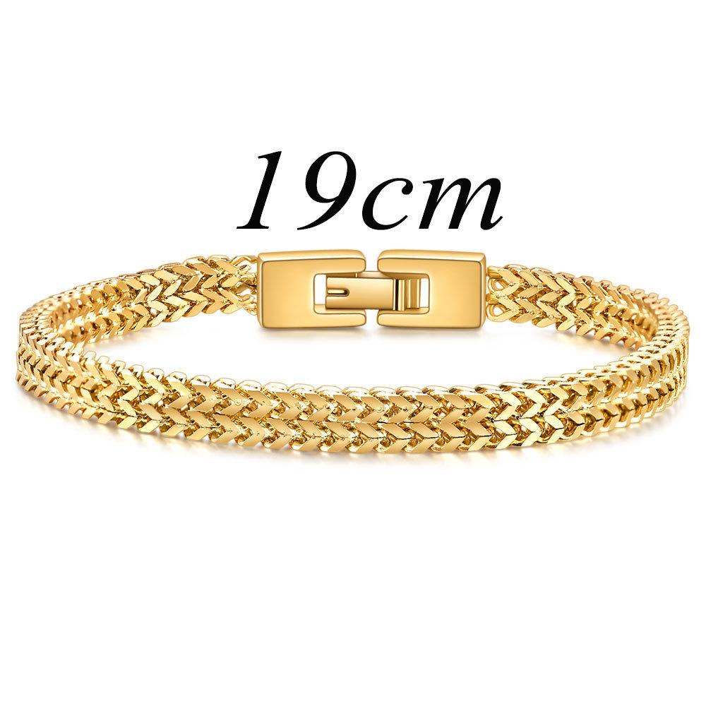 Vallarini Milano – 6mm Snake Chain Titanium Bracelet
