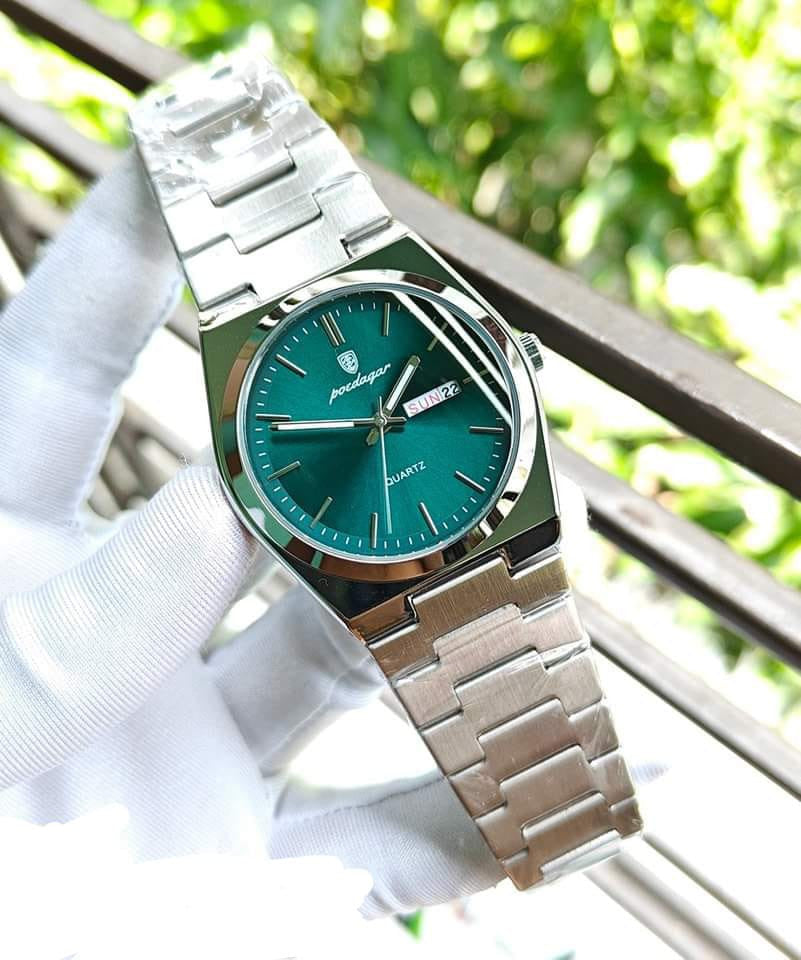 Poedagar 36mm Men’s Watch – Sleek & Everyday Style