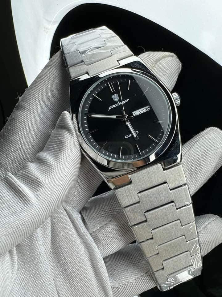 Poedagar 36mm Men’s Watch – Sleek & Everyday Style