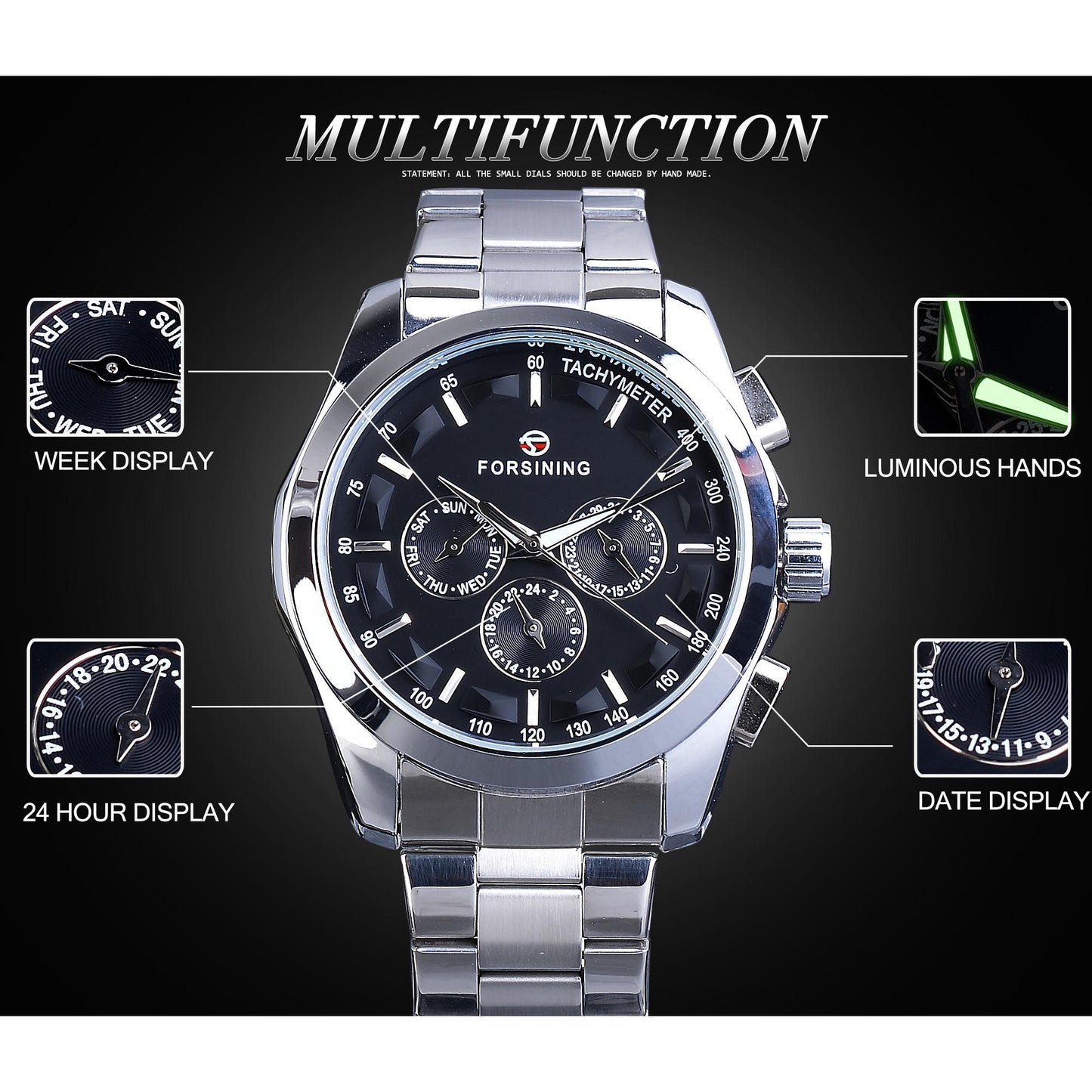 Vallarini Milano Forsining luxury watch