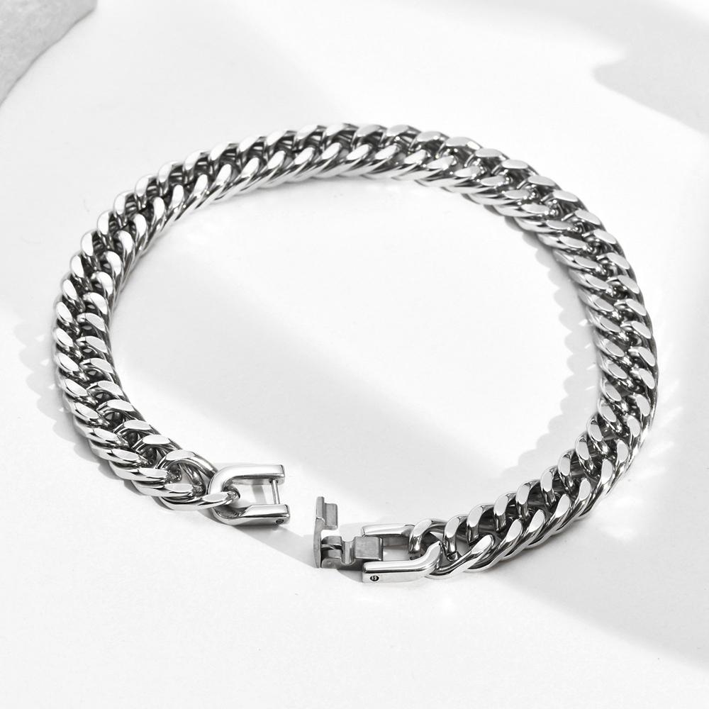 Vallarini Milano – 12mm Cuban Link Necklace & Bracelet Set