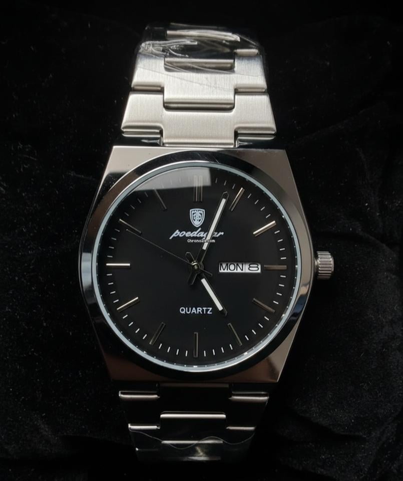 Poedagar 36mm Men’s Watch – Sleek & Everyday Style