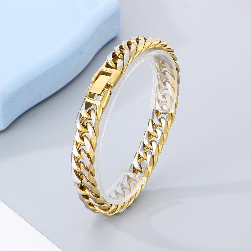 Vallarini Milano – Retro Cuban Titanium Bracelet