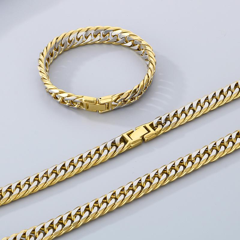 Vallarini Milano – Retro Cuban Titanium Bracelet