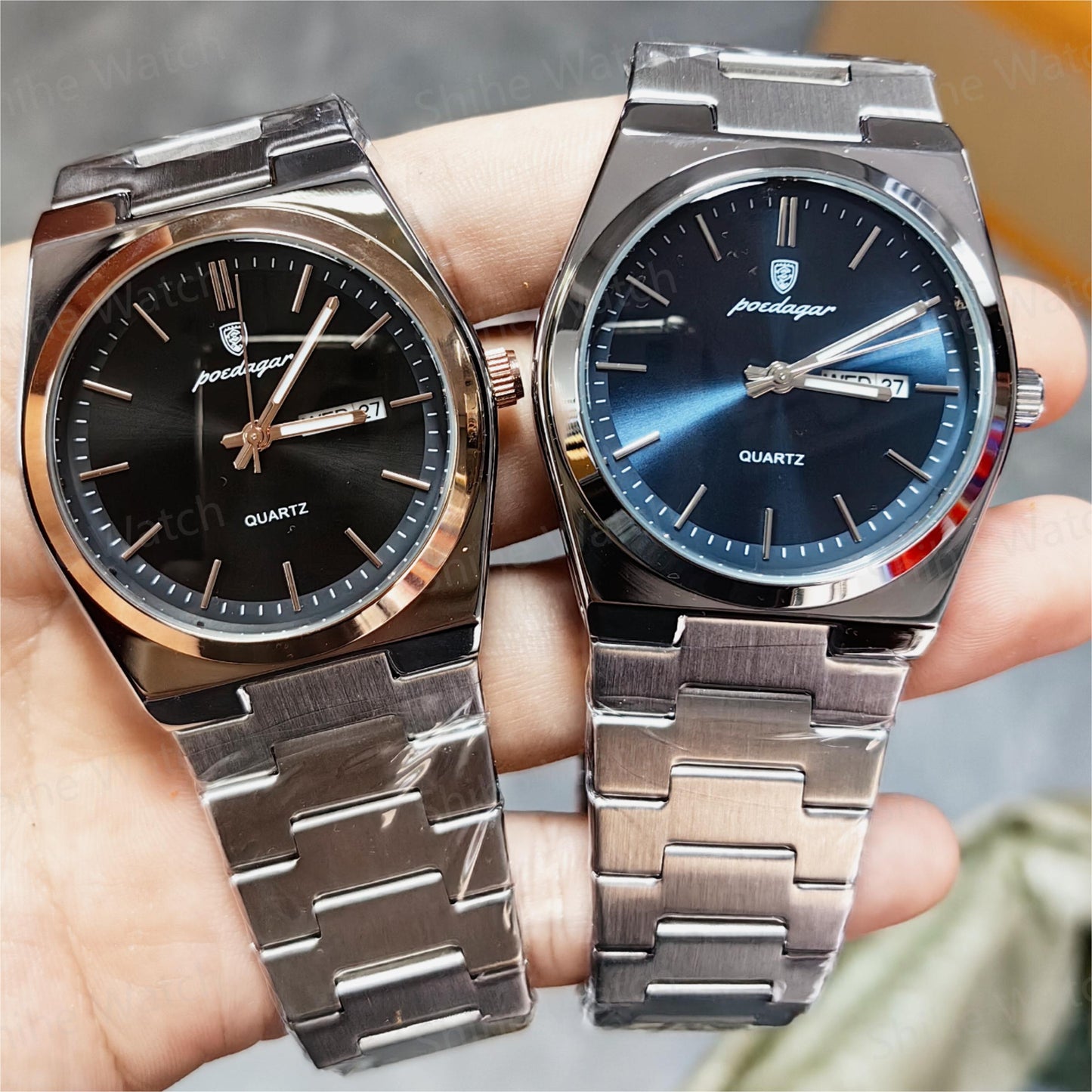 Poedagar 36mm Men’s Watch – Sleek & Everyday Style