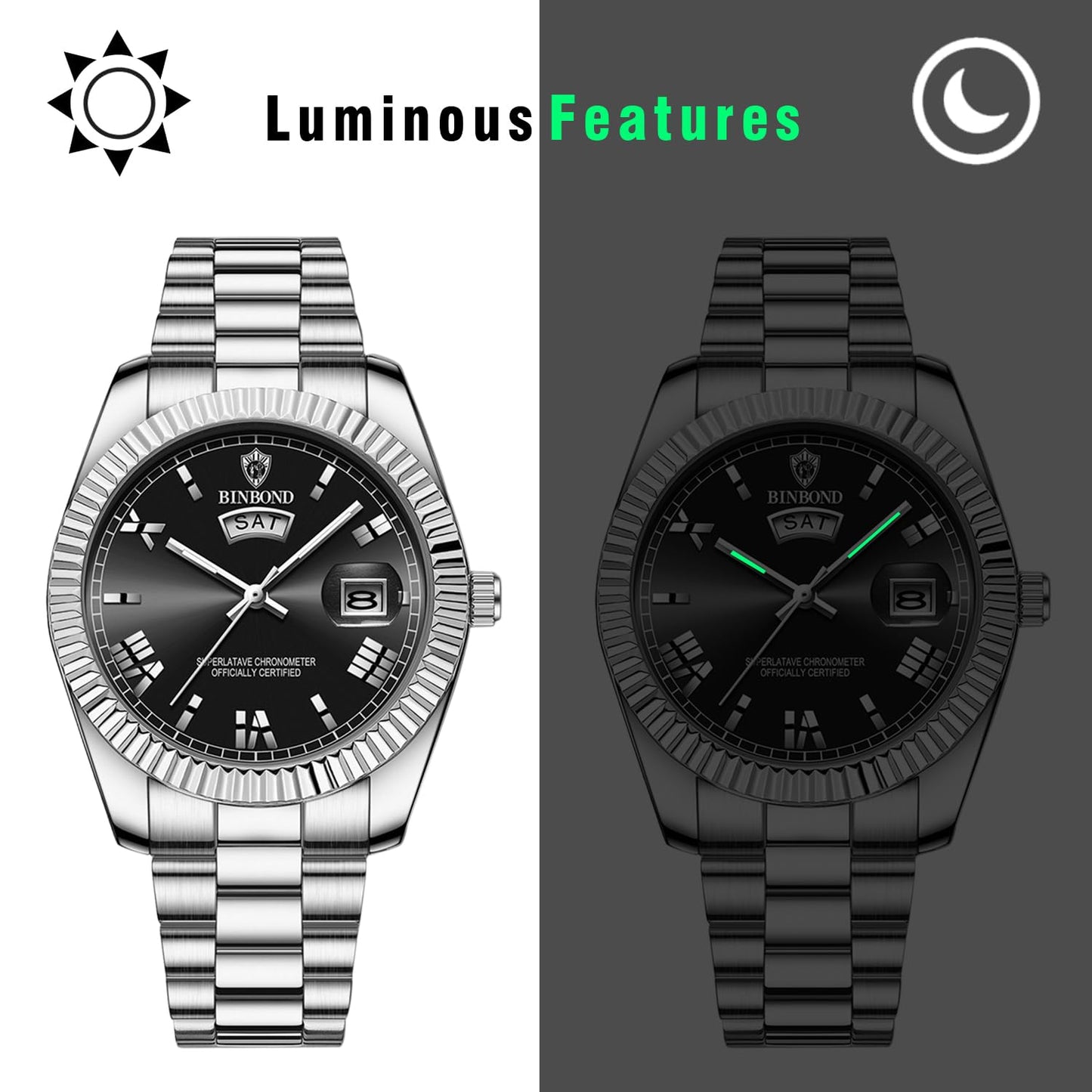 Vallarini Milano Bindond Edition Stainless Steel Quartz Watch