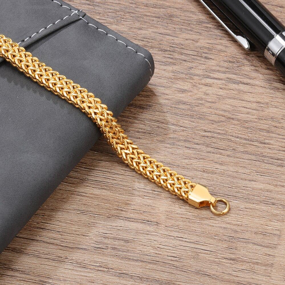 Vallarini Milano – Vintage Double-Grain Gold Chain Bracelet