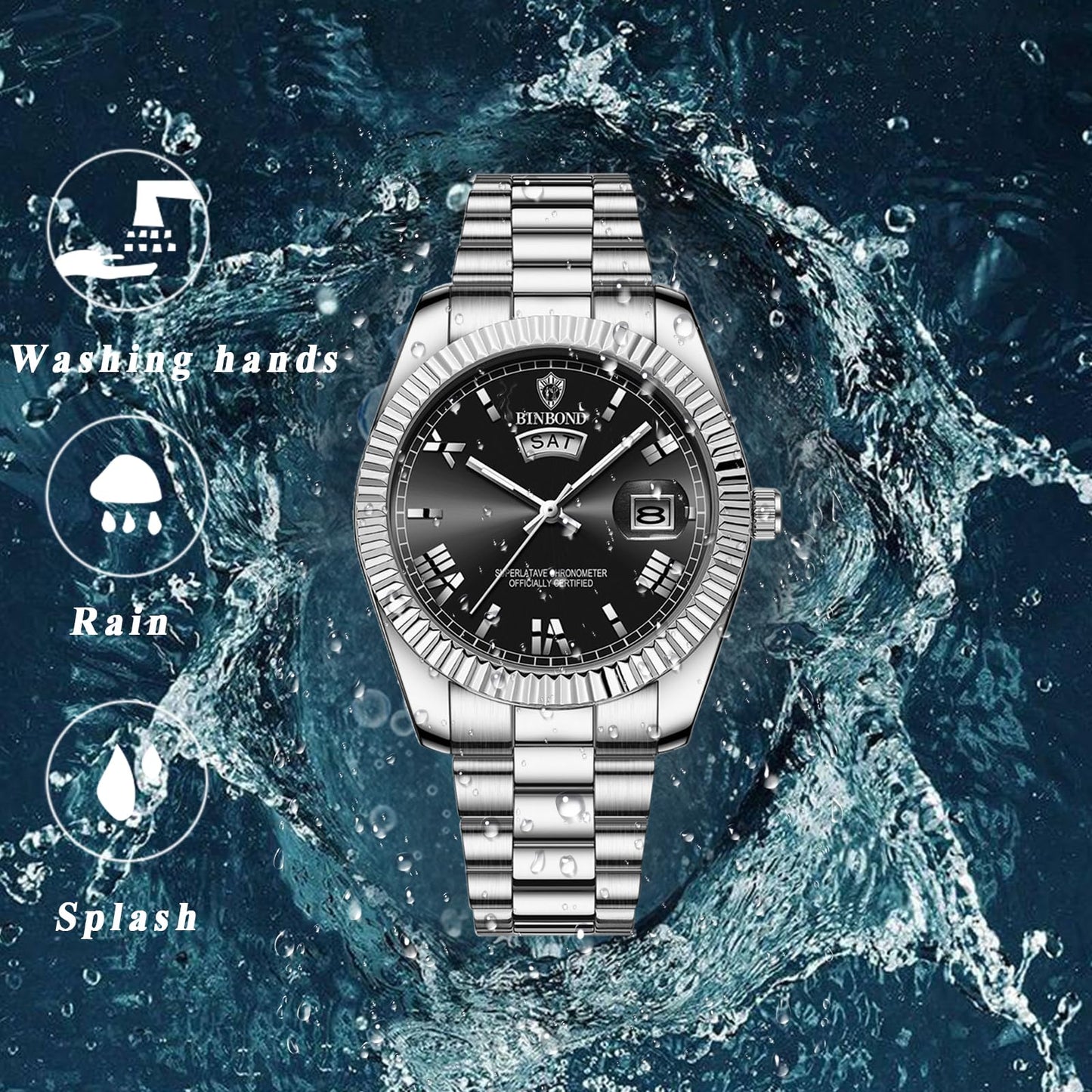 Vallarini Milano Bindond Edition Stainless Steel Quartz Watch