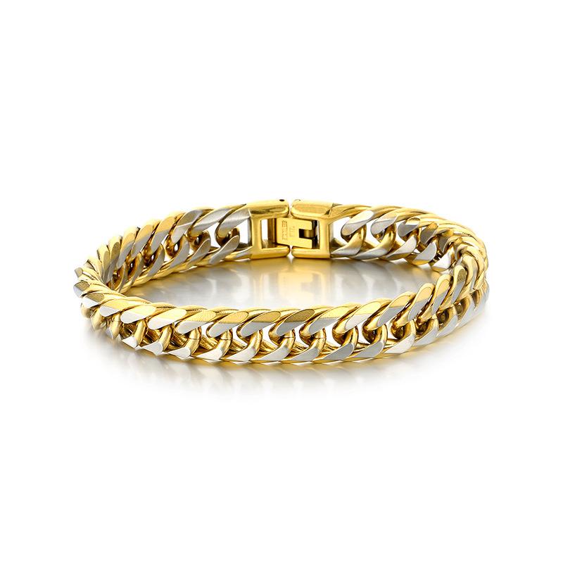 Vallarini Milano – Retro Cuban Titanium Bracelet