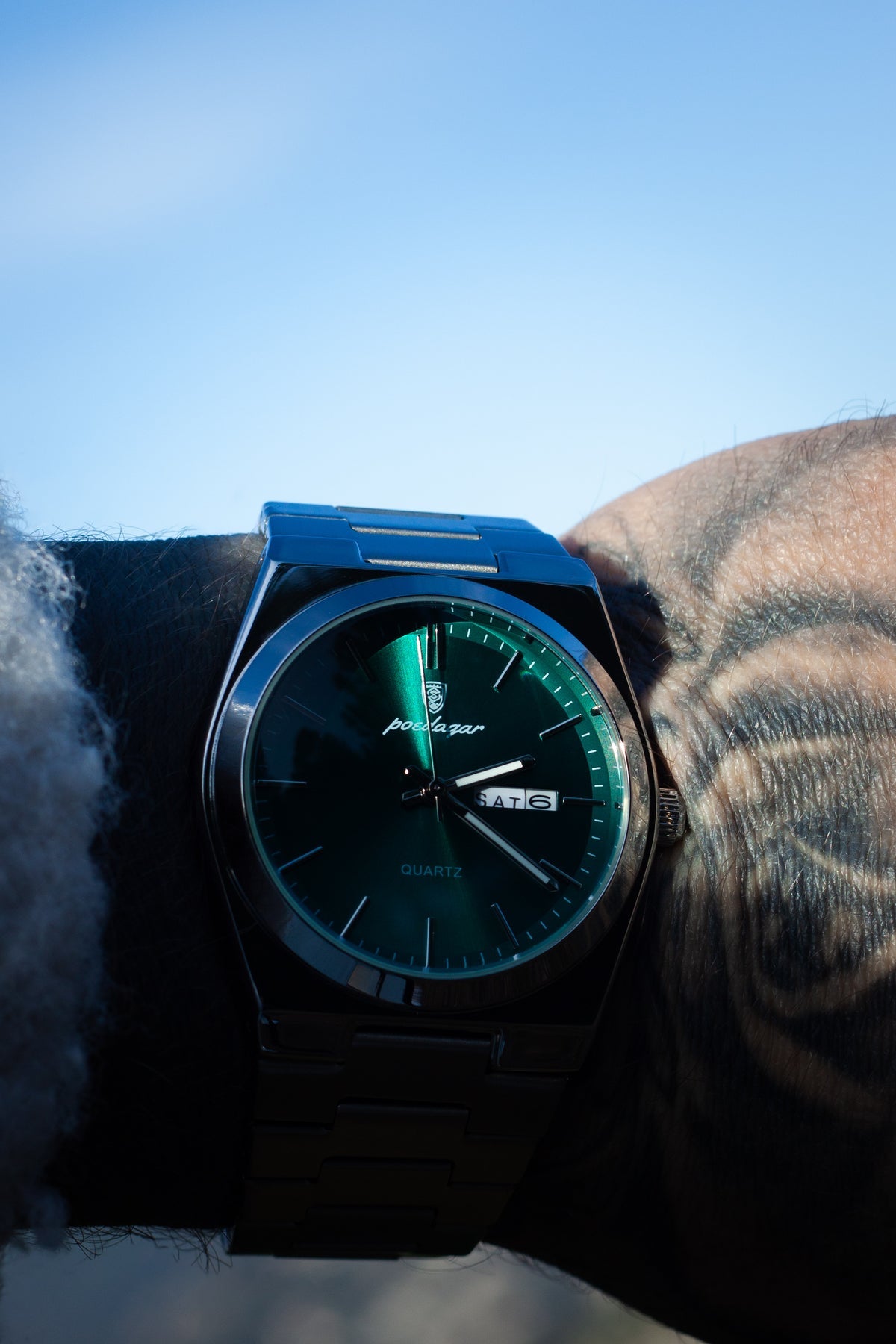 Poedagar 36mm Men’s Watch – Sleek & Everyday Style