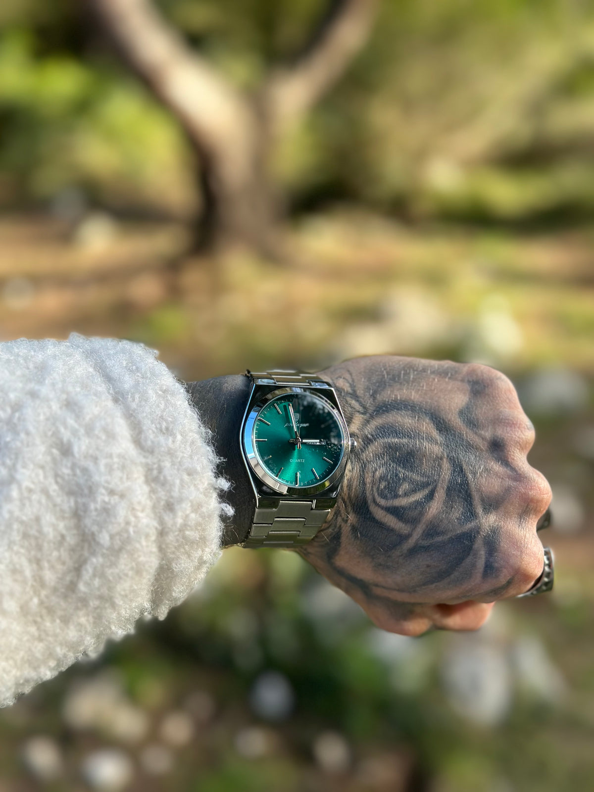 Poedagar 36mm Men’s Watch – Sleek & Everyday Style